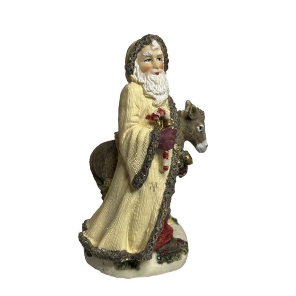 The International Santa Claus Collection 1993 Samichlaus Switzerland Statue - Picture 3 of 13